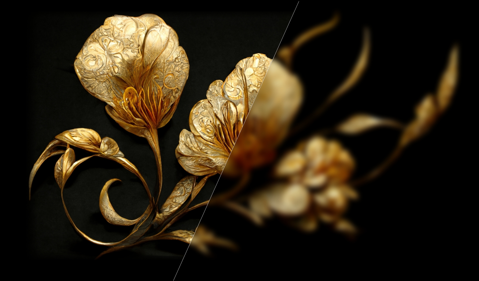 Golden Flowers